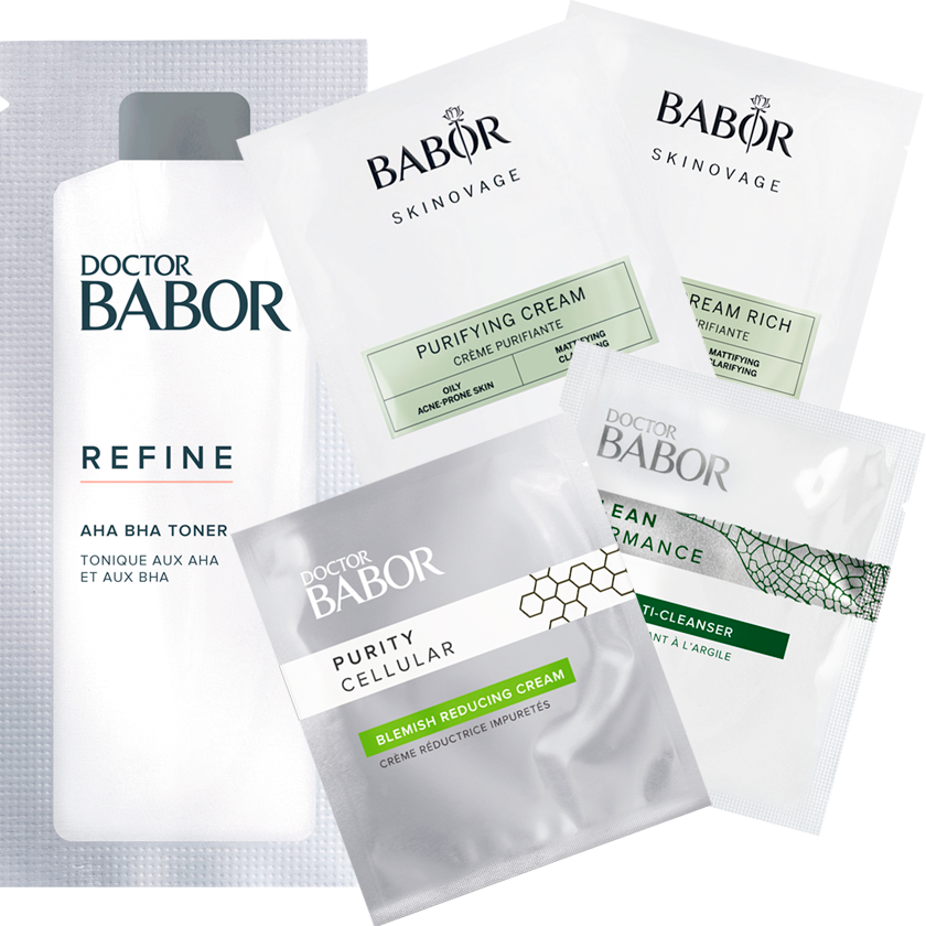 Пробные образцы BABOR: для проблемной кожи