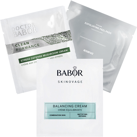 Пробные образцы для комбинированной кожи