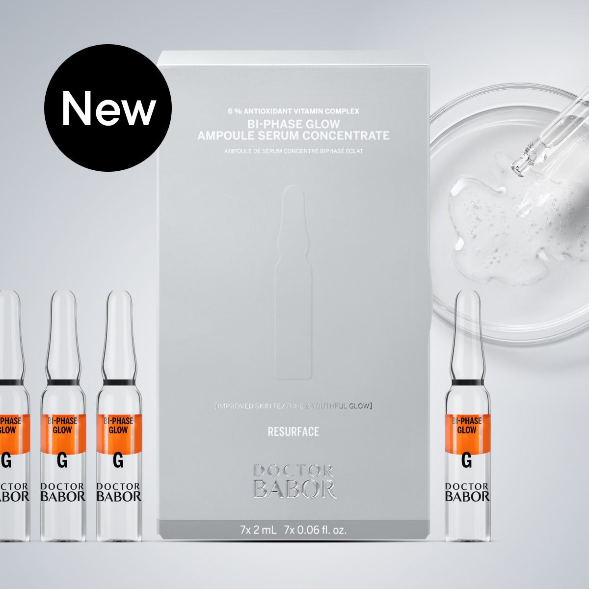 

Бифазные Ампулы Активатор Сияния/Glow Bi-Phase Ampoule Serum Concentrate, Сияние. Ровный тон. Упругость.