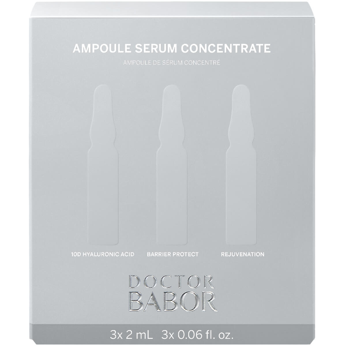

Мини-набор Ампул DOCTOR BABOR/Hyaluronic Acid Barrier Protection Rejuvenation, Триумвират молодости