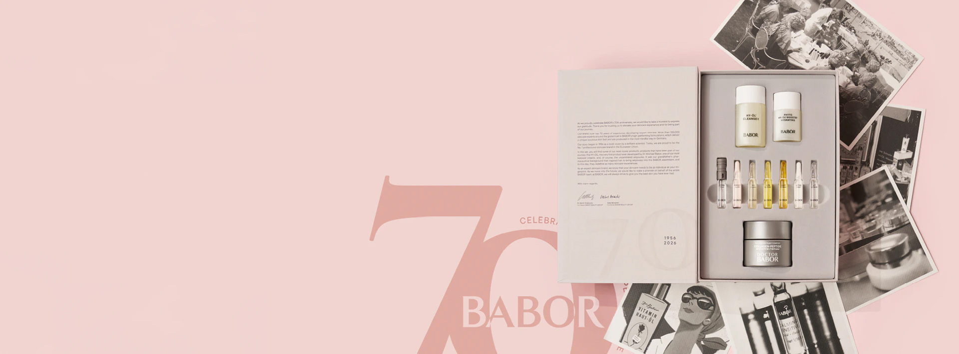 Юбилейный набор для лица «70 лет BABOR»