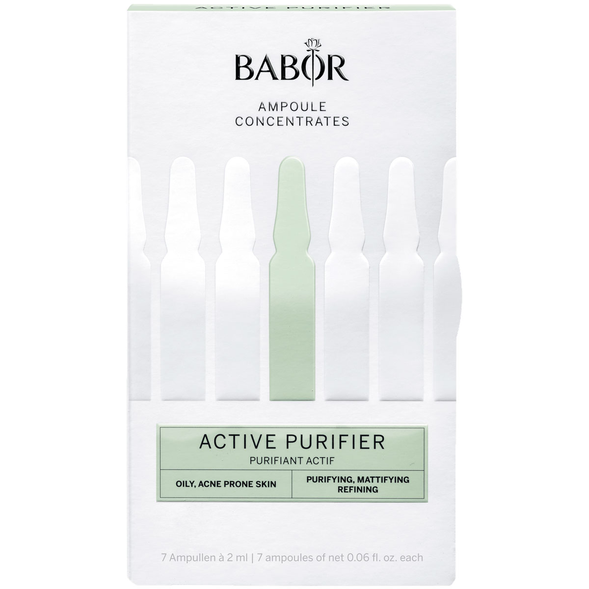 

Ампулы для Проблемной Кожи/Active Purifier, Очищающий концентрат против акне