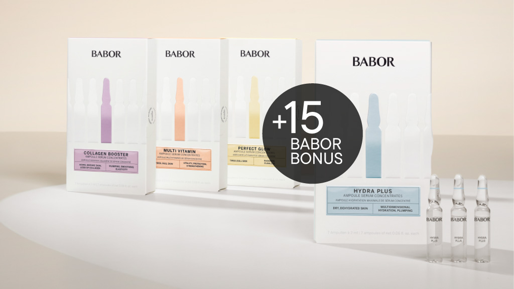 Дополнительные 15 баллов BABOR BONUS