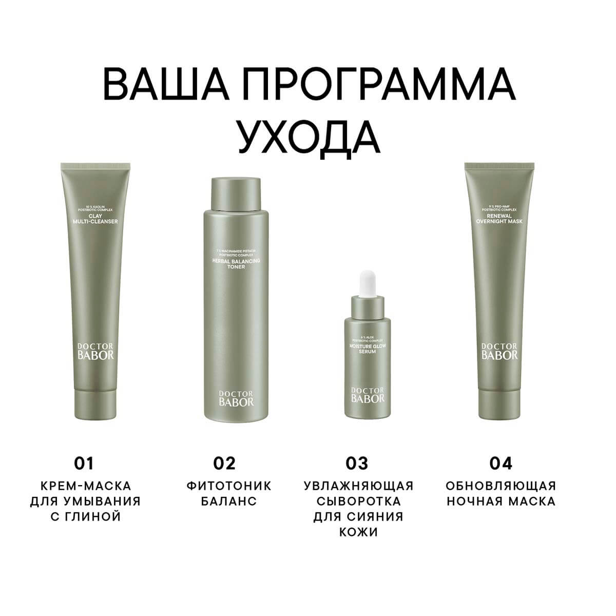 Обновляющая Ночная Маска Microbiomic
