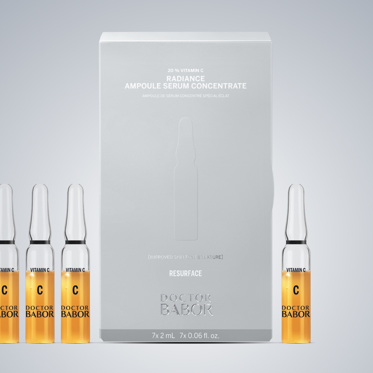 

Разглаживающие Ампулы для Сияния Кожи, 20% деривата стабильного витамина С & астаксантин